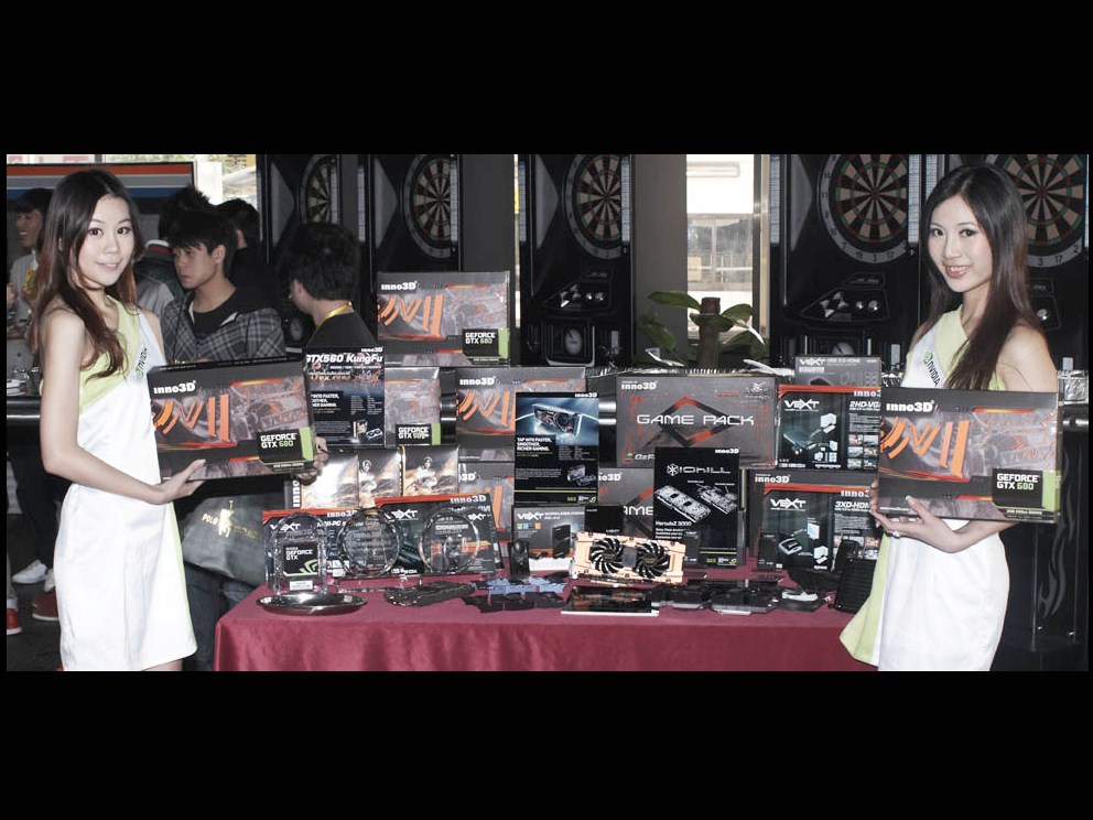 Inno3D全新Kepler發佈會 NVIDIA亞太區渠道市場總監親身解說