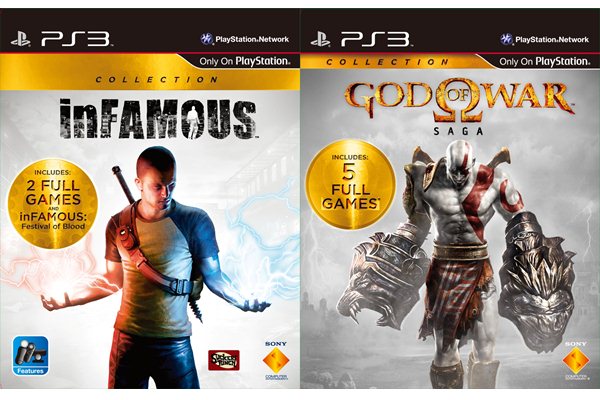 PS3《God of War Saga》及《inFAMOUS Collection》 8月28日發售確定！
