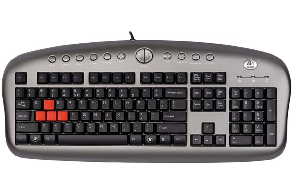 A4Tech KB-28G USB Gaming Keyboard 無敵入門價遊戲/辦公兩用鍵盤