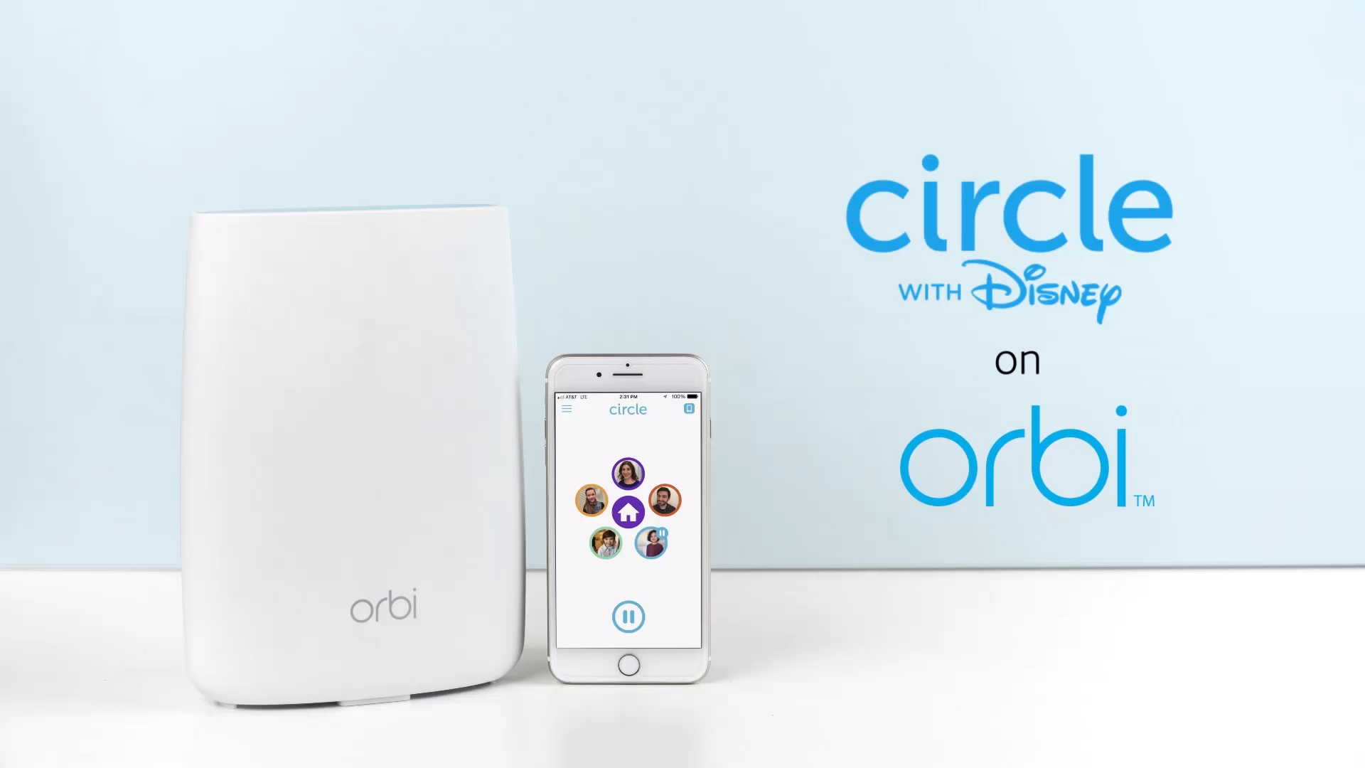 內建兒童網絡過濾系統，NEGEAR orbi 免費附送 Circle