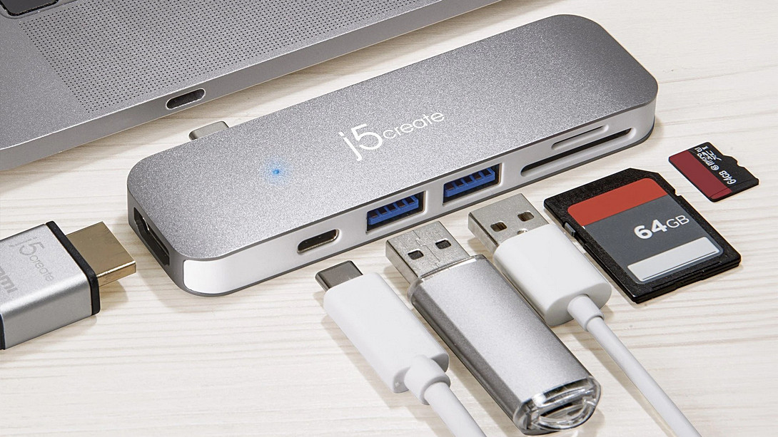 【價錢】附折扣碼 j5create JCD386 七合一 USB-C UltraDrive 轉接插座限時價 8