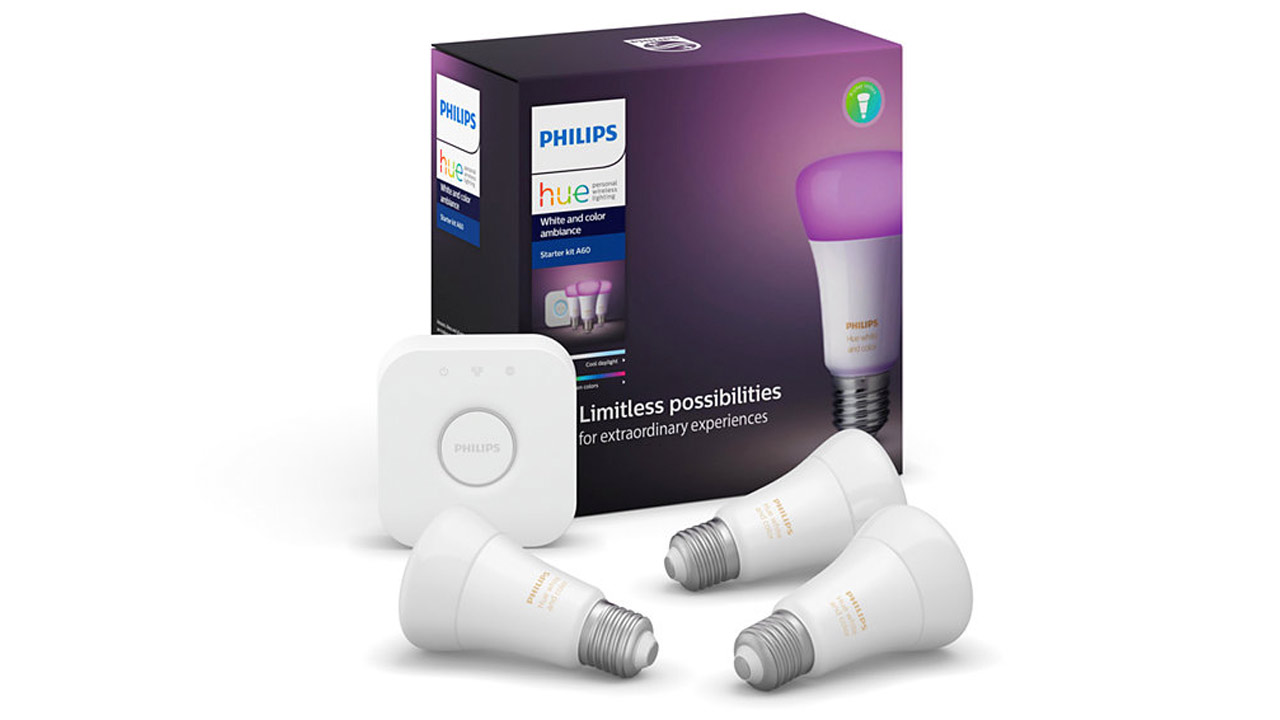 手機操控、提升家居氛圍．Philips 1600 萬色智能燈泡套裝全新上架