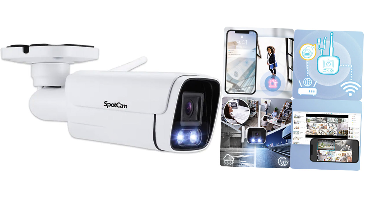 【價錢】2K高清、8倍變焦IP Cam．SpotCam BCW1 香港售價＄890