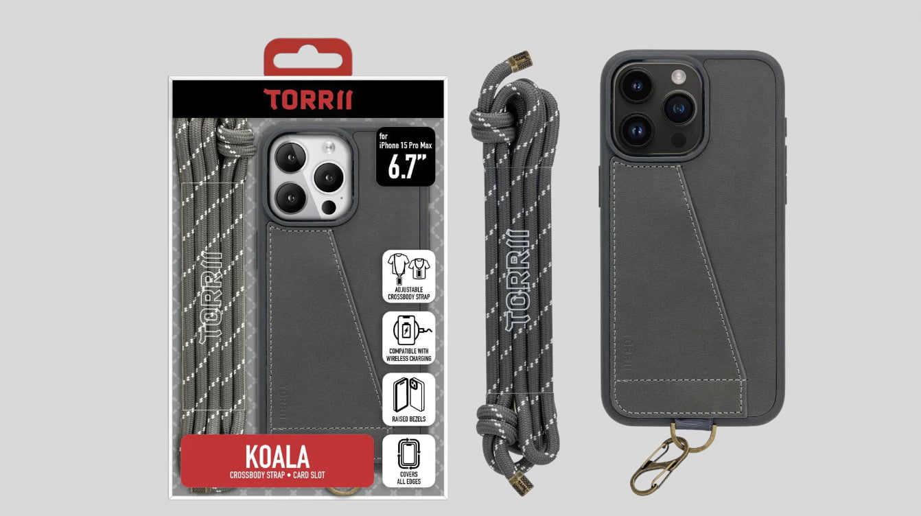 TORRII 香港推「灰色皮革」iPhone 15 Pro 保護套，支援無線充電，售價 $199