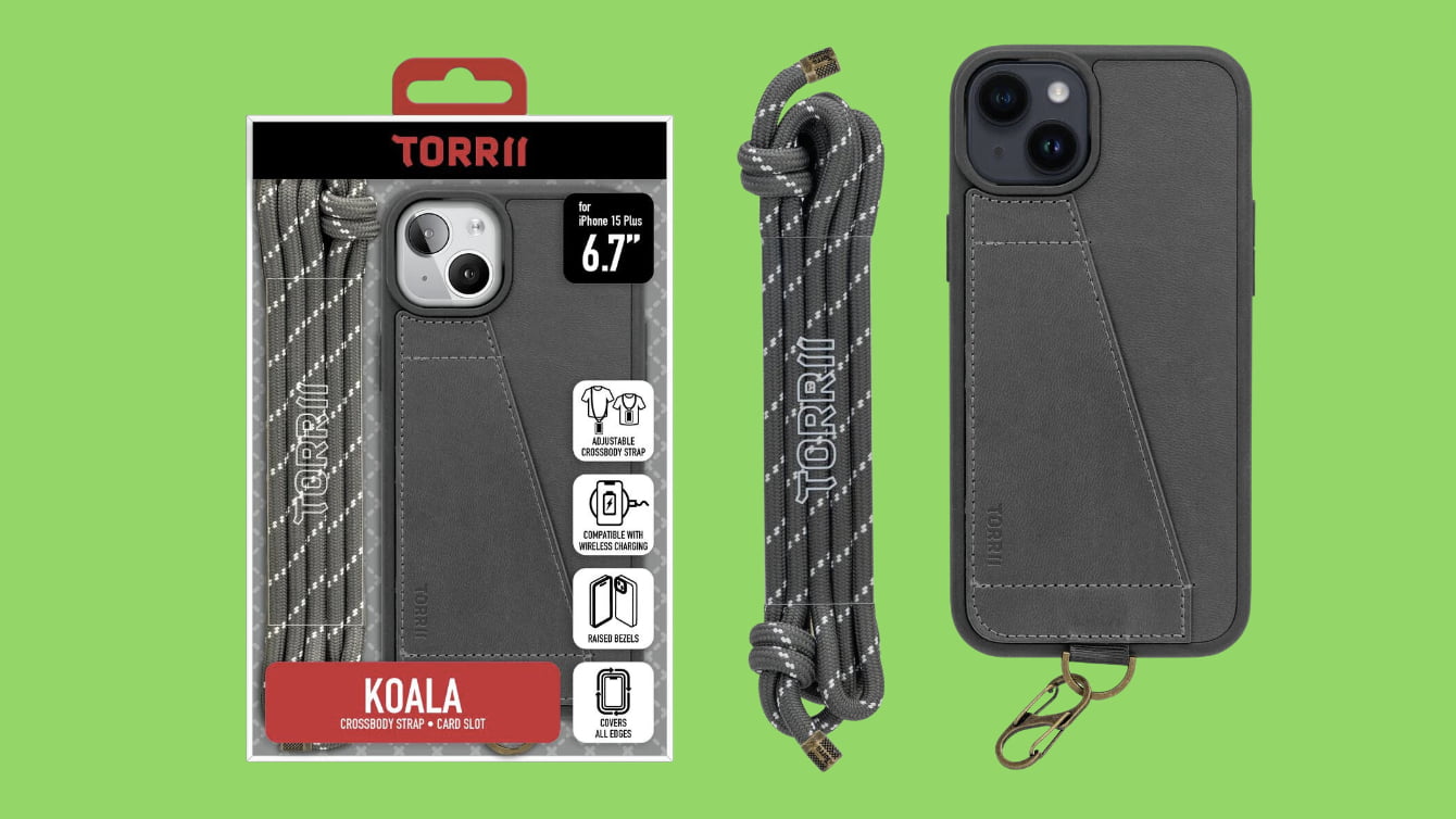 TORRII 香港推「灰色皮革」iPhone 15 Plus 保護套，支援無線充電，售價 $199