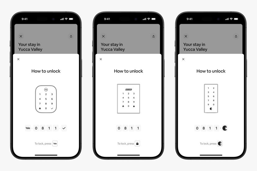 Airbnb 推出 Smart Lockly 智能鎖開門功能