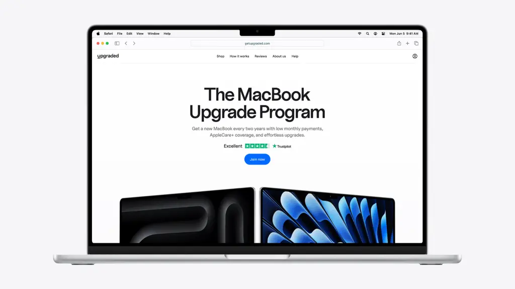 MacBook 升級計劃簡介：無需以舊換新，輕鬆付款