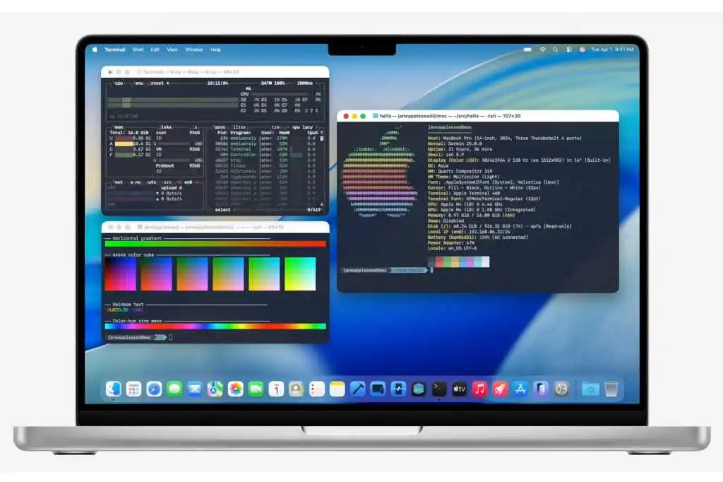 macOS 26 更新：Terminal 界面迎來顏色升級與新主題
