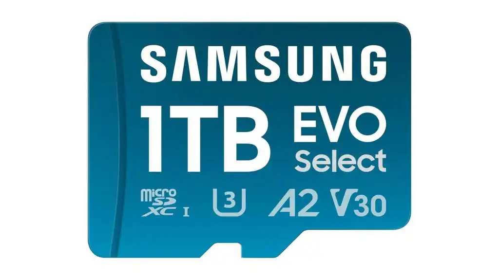1TB Samsung Evo Select microSD 卡特價 .49 供應中
