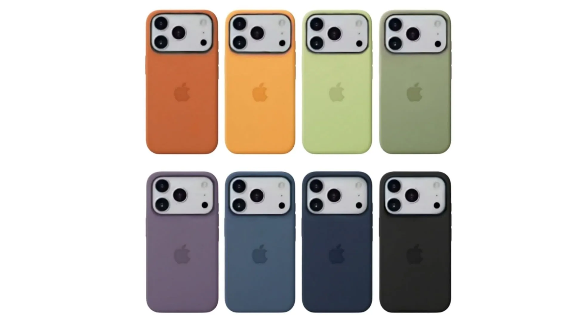 Apple iPhone 17 Pro 和 Pro Max 新款「Liquid Silicone」手機殼顏色曝光