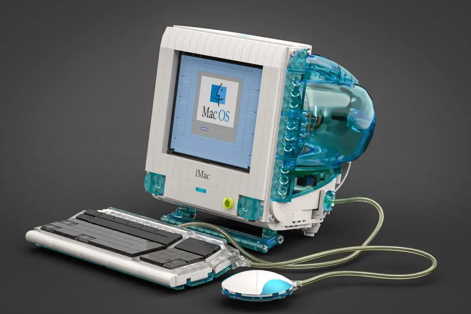 LEGO 設計師重現 Apple 1998 年 iMac G3 透明藍色版本，期待成為新系列套裝