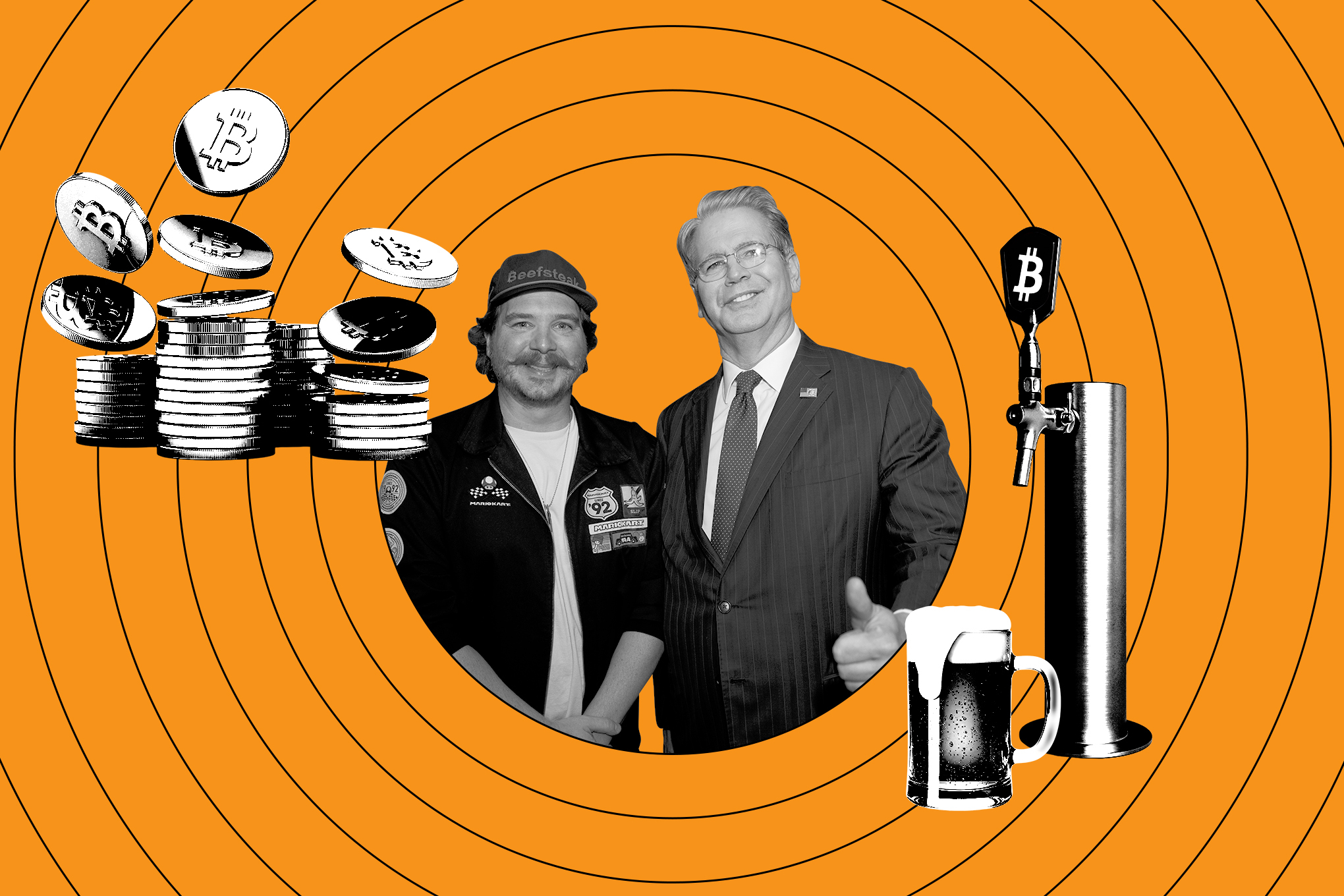 比特幣在潛水酒吧展開文化外交