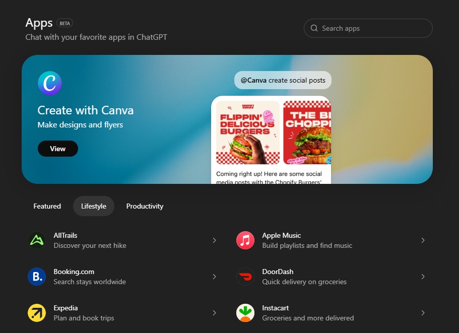 ChatGPT 應用程式商店正式上線