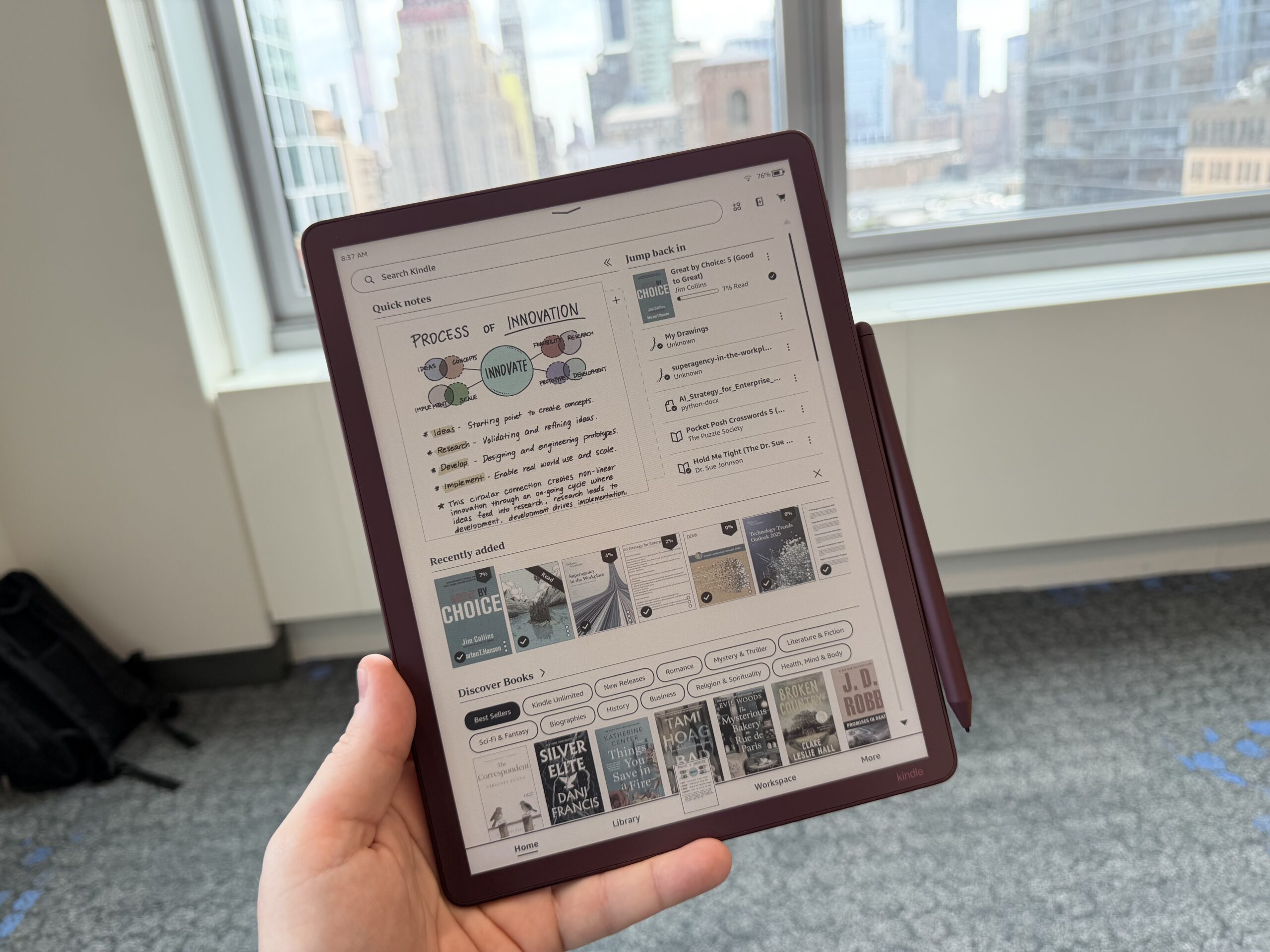 Amazon 最新色彩 Kindle Scribe 將於 12 月 10 日推出