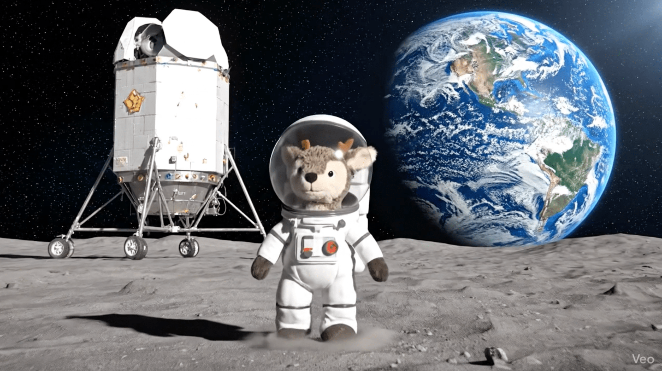 我用我孩子的毛絨玩具重現了 Google 可愛的 Gemini 廣告，結果有點後悔