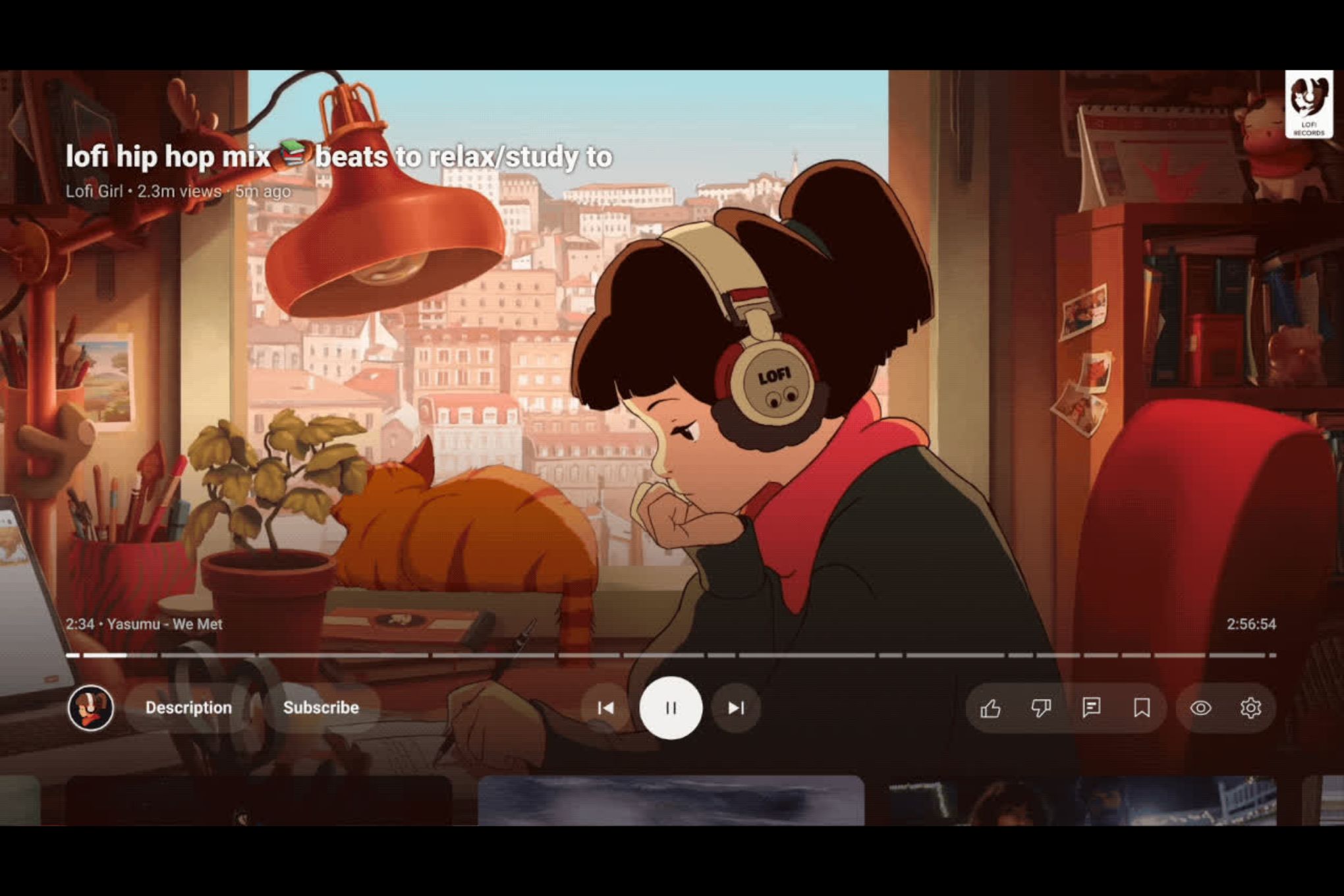 YouTube 令電視上的影片播放器更易使用