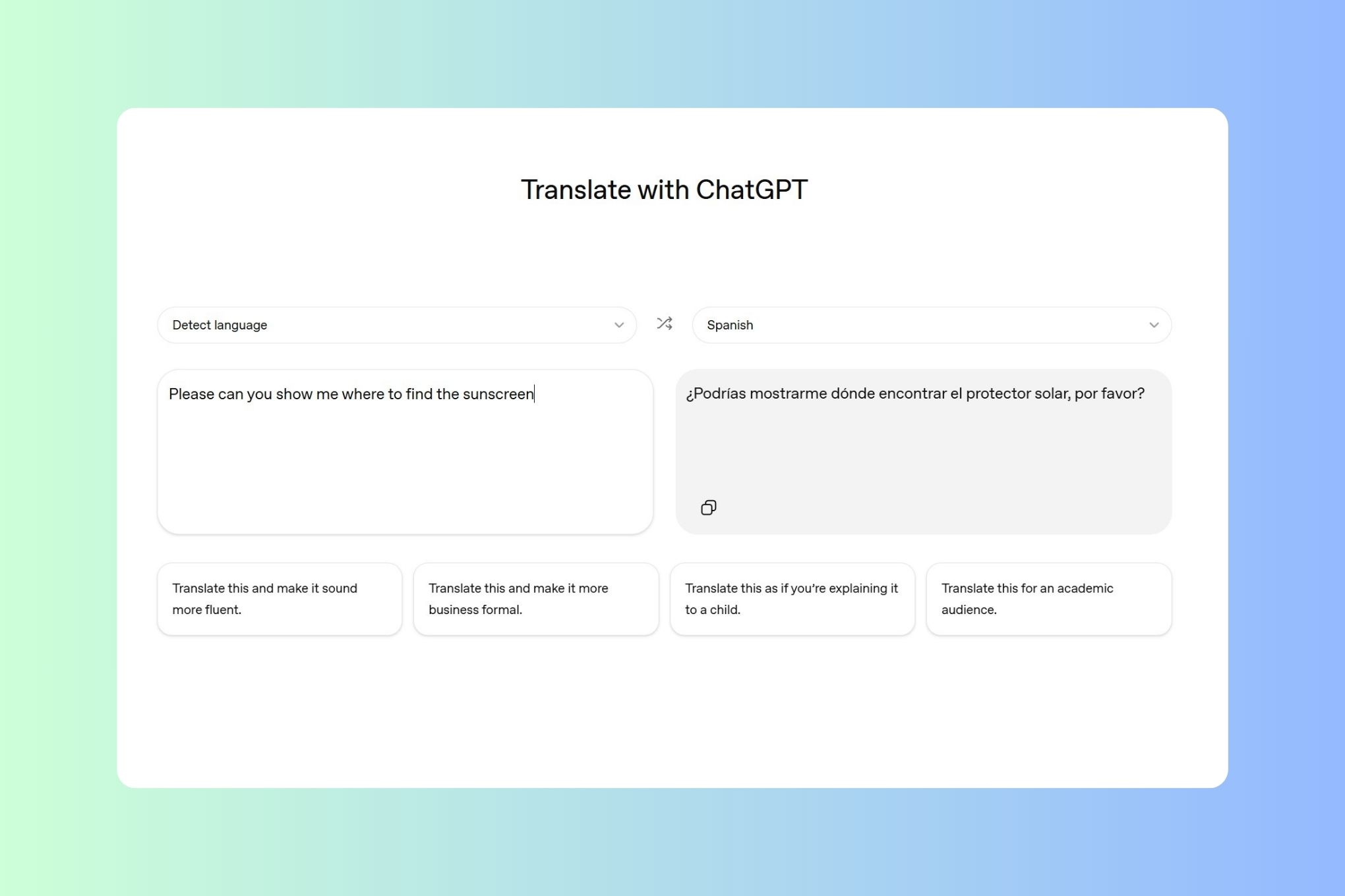 OpenAI 的 ChatGPT 翻譯器挑戰 Google Translate