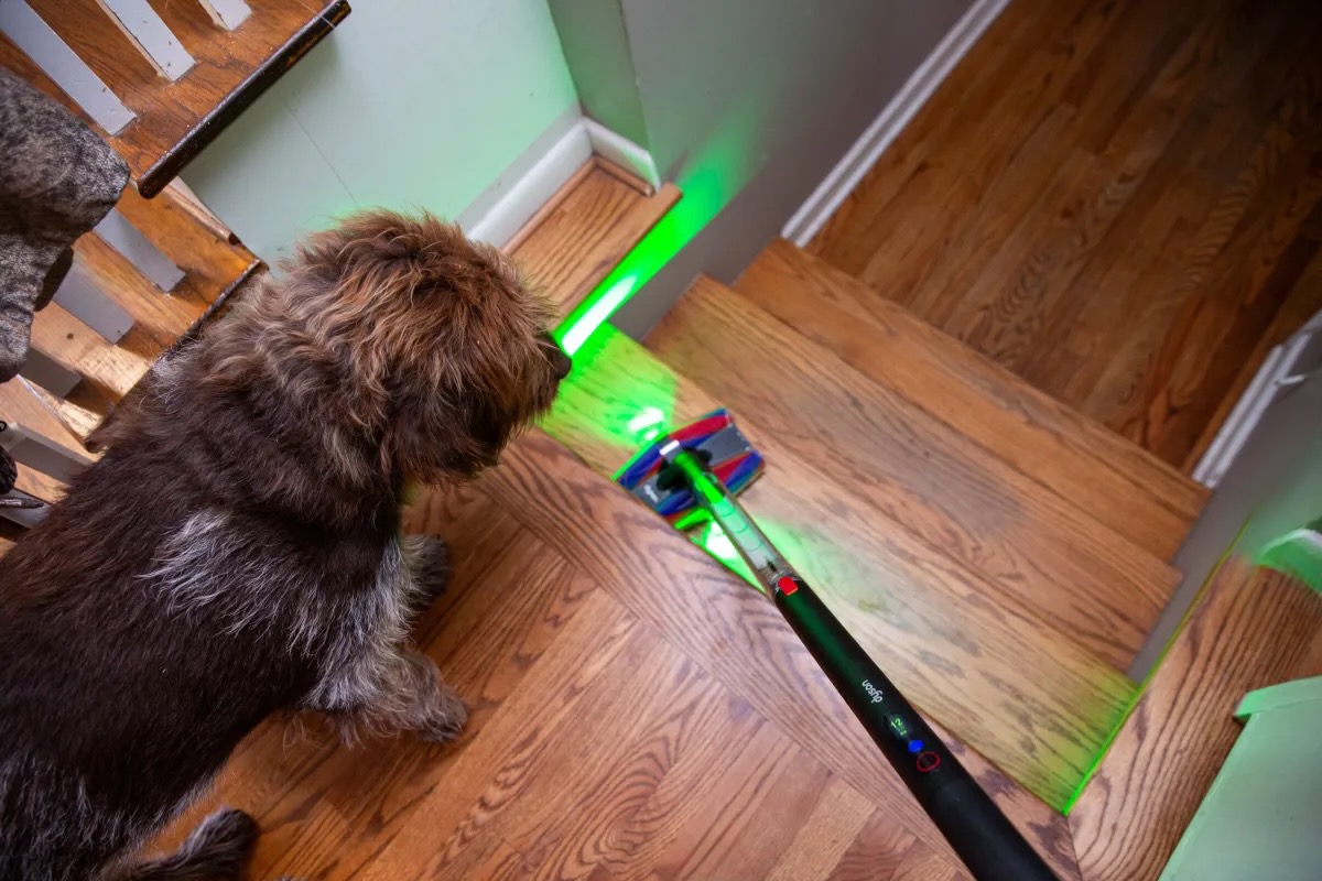 Dyson’s thin PencilVac Fluffycones is tougher to resist at 0 off