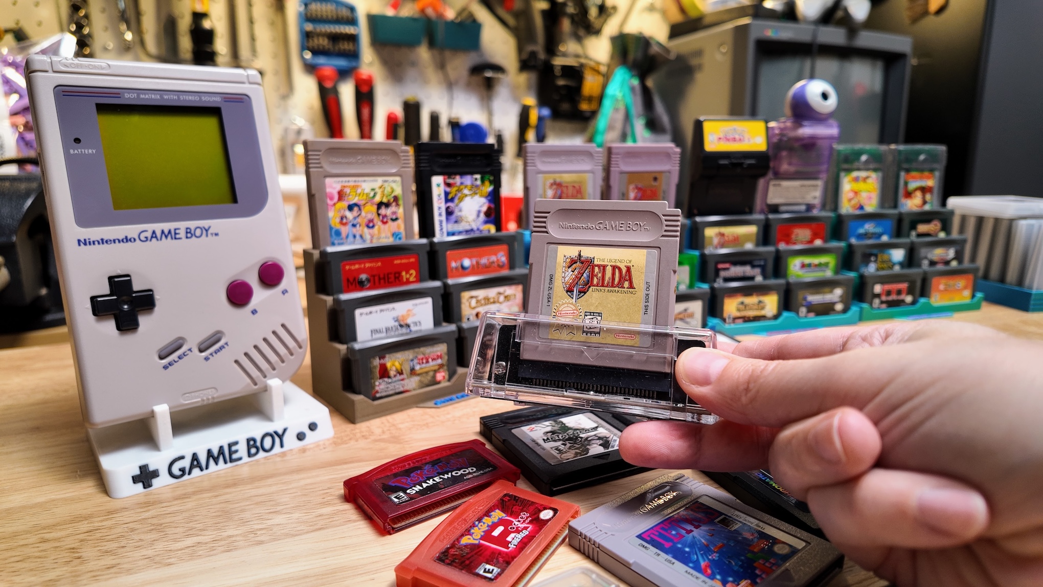 我的最愛 Game Boy 配件可以辨別真偽遊戲卡嗎？