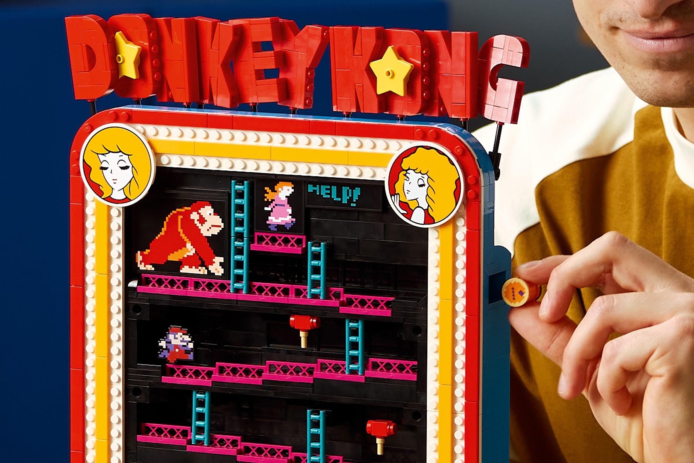 Lego 的 Donkey Kong 街機讓 Mario 無限跳躍桶子 — Miyamoto 據報表示感到滿意
