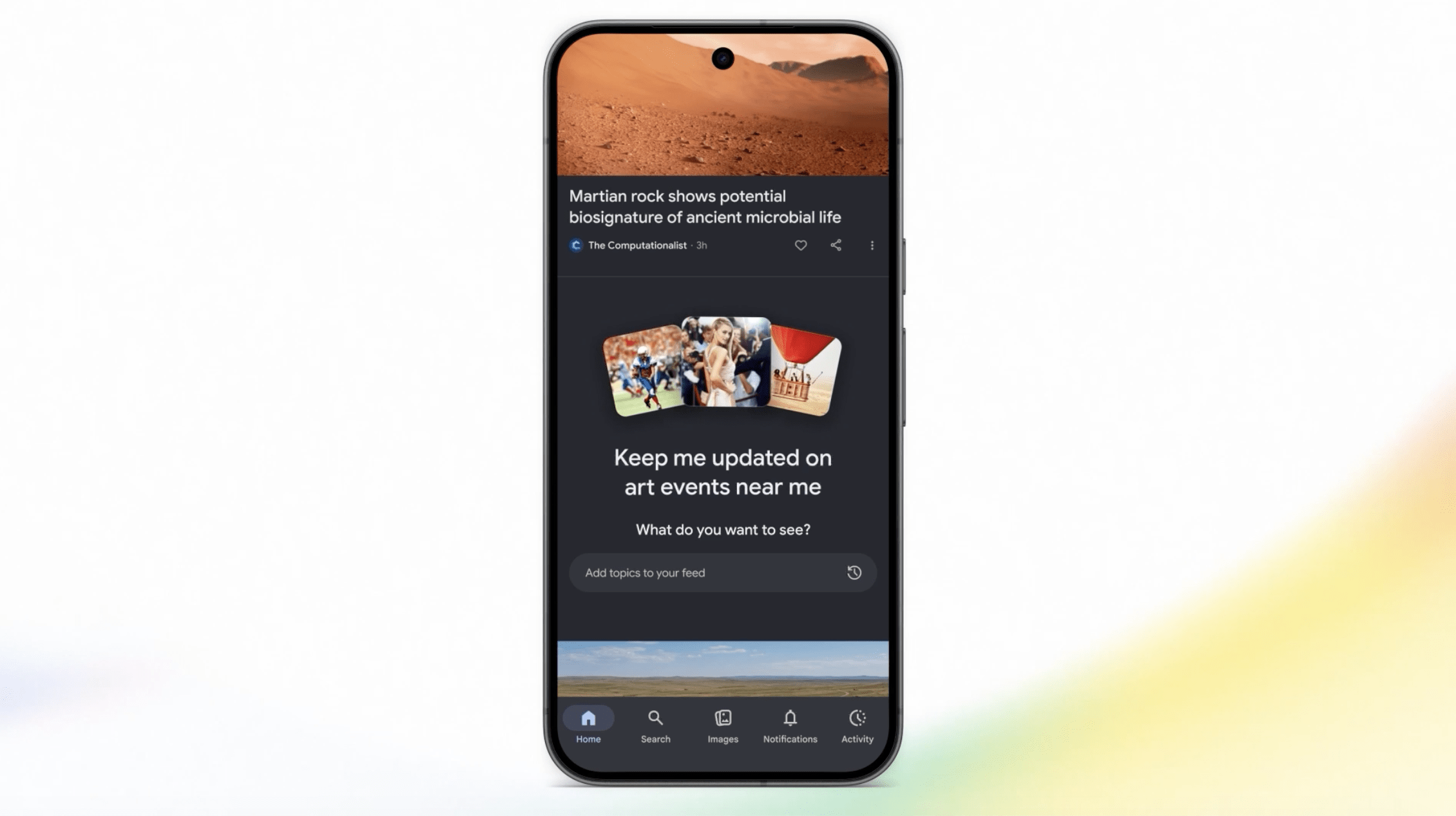 Google Discover 將推出 AI 聊天機械人優化的動態資訊推介