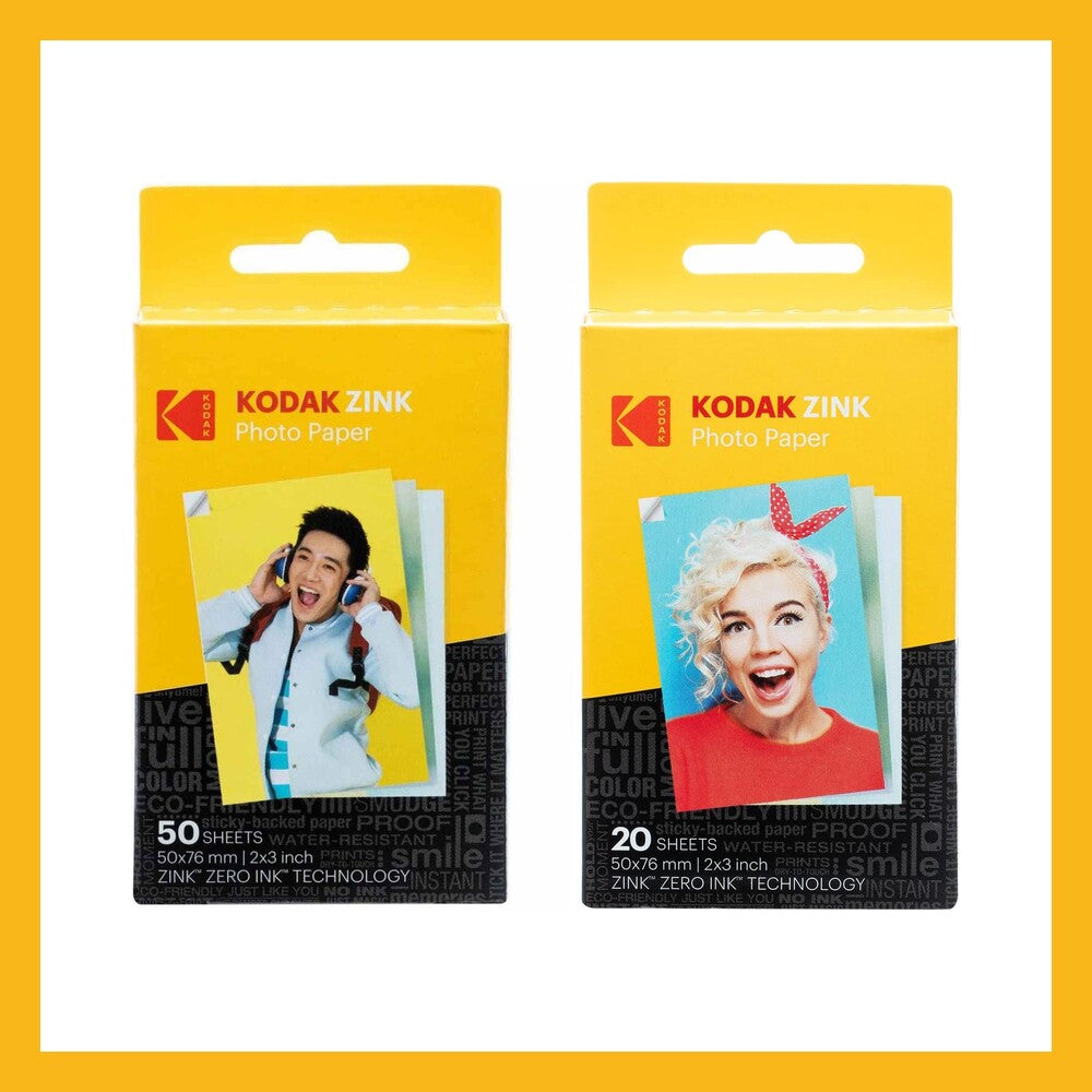 Kodak ZINK Paper 20 張相紙推售 HK 適合隨時打印