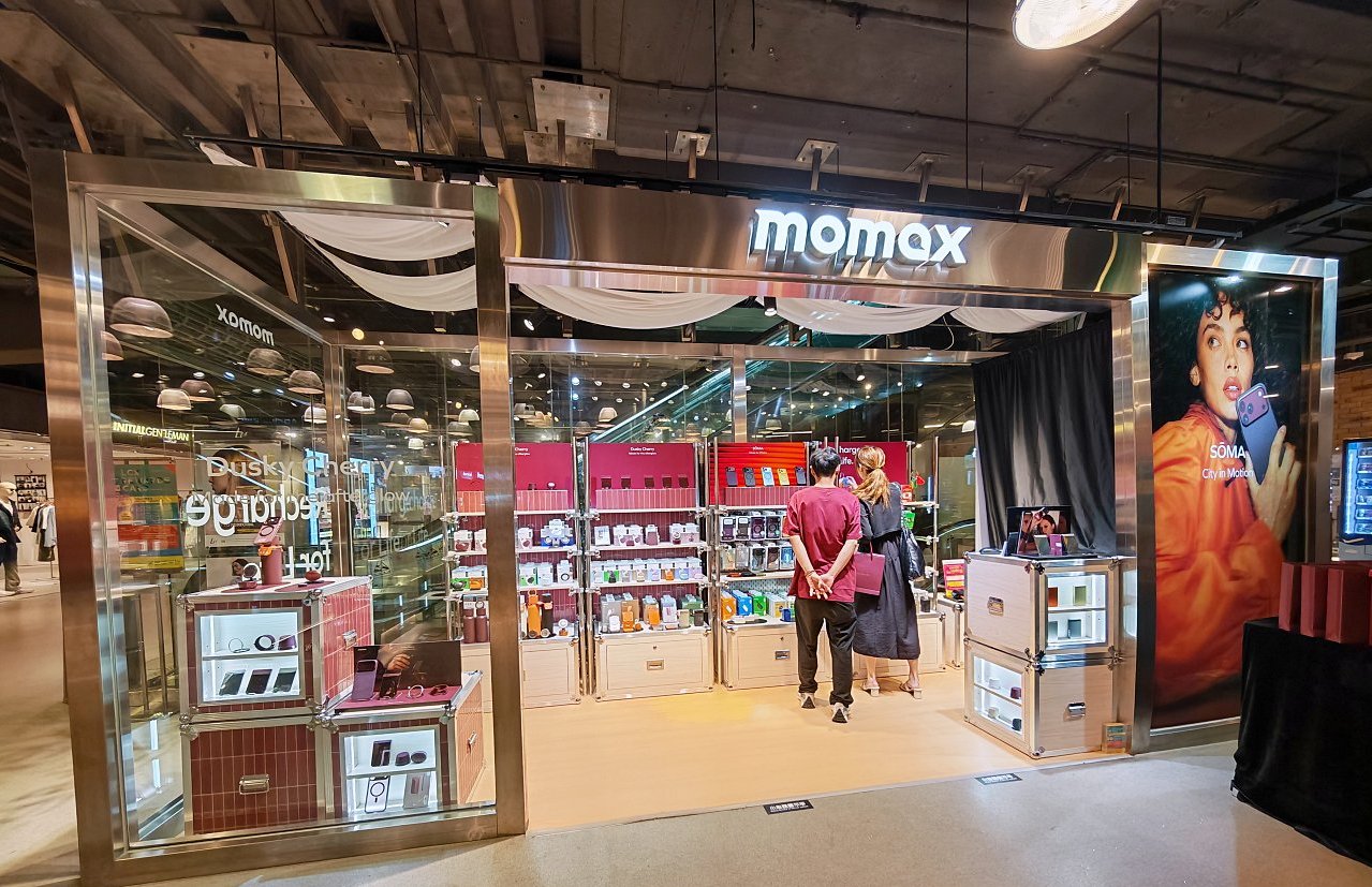 Momax建立五間東亞區域快閃店