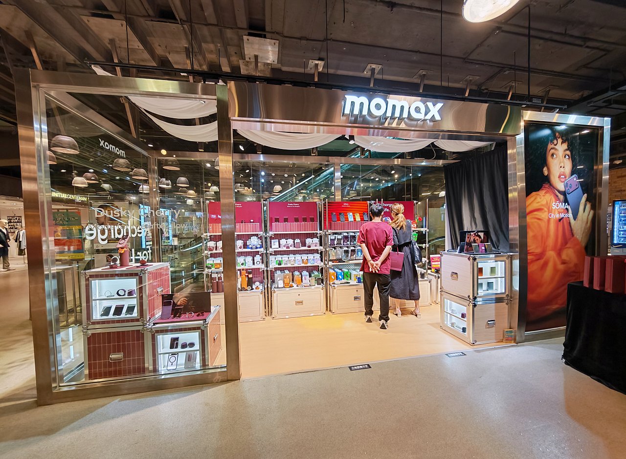 Momax建立五間東亞區域快閃店