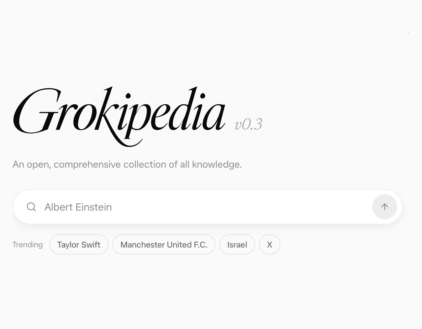 Elon Musk 的 Grokipedia 擁有全新設計